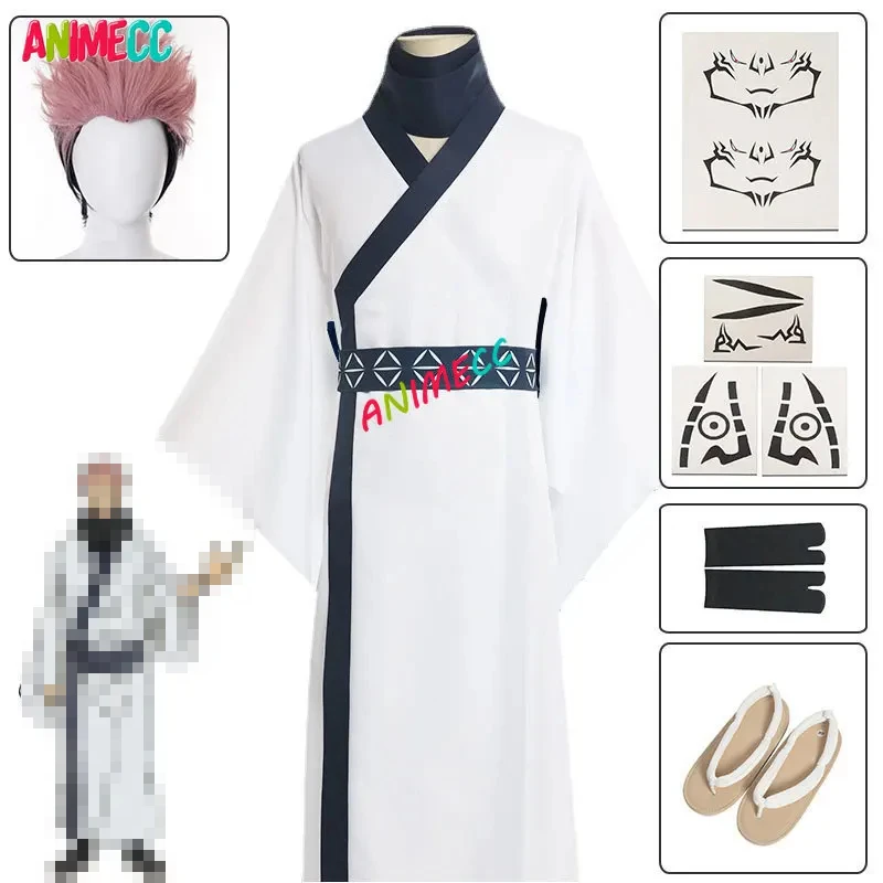 Men'S Kimono Accessories - ANIMECC in Stock S-2XL Ryomen Sukuna