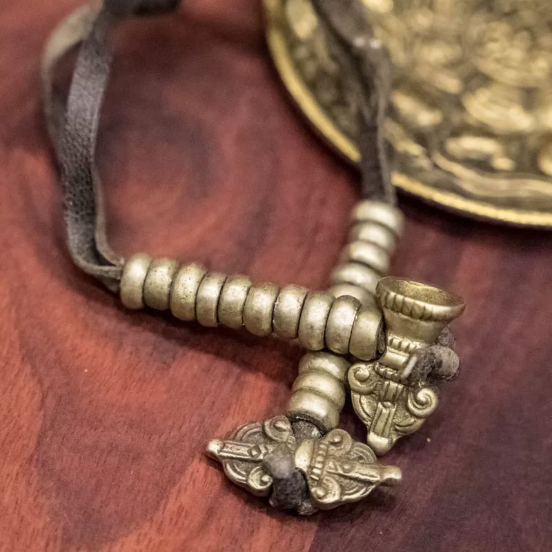 Men Accessories Nepal - Collection Tibetan Ethnic Nepal Old Bronze