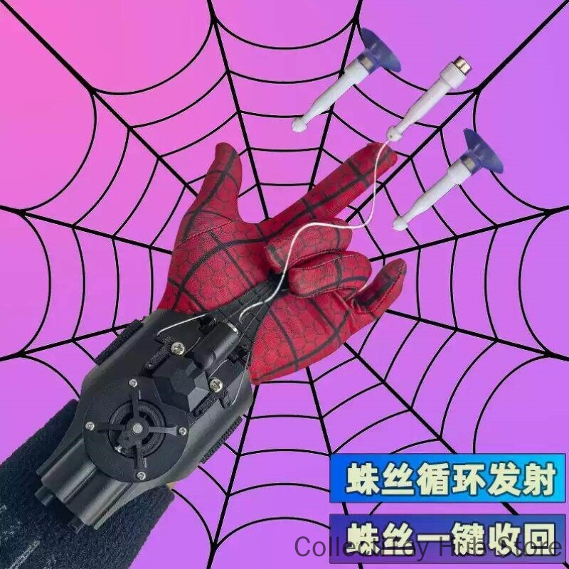 Men Accessories Gadgets - Spider Man Web Launcher Electric Automatic