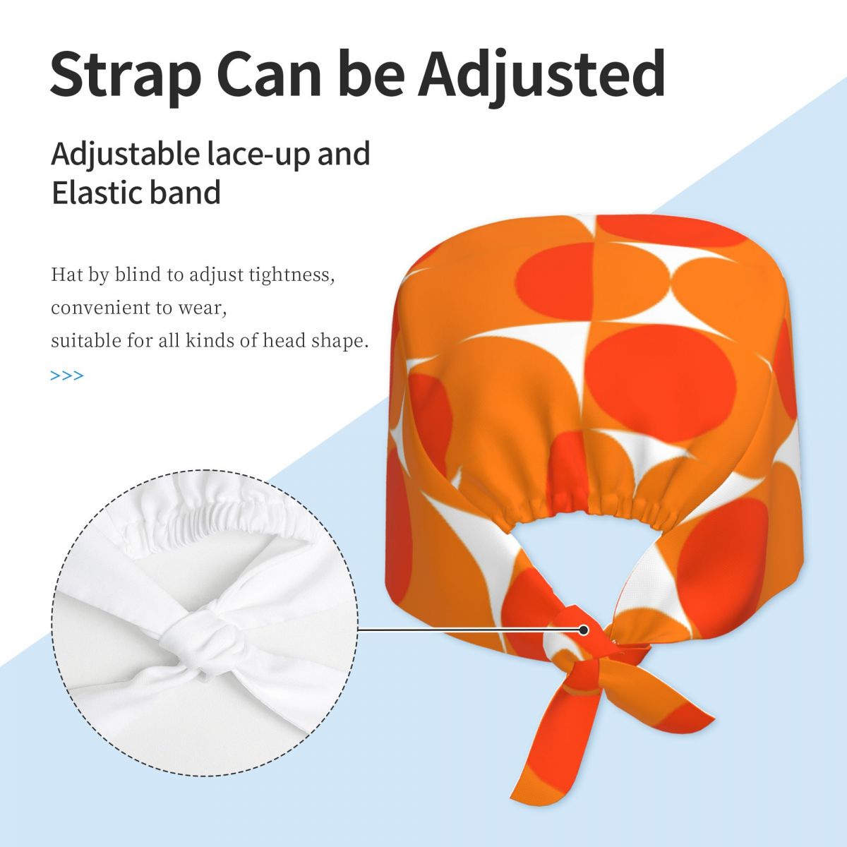 Orange Bauhau Scrub Hat Doctor - Men'S Accessories Designer recension och pris