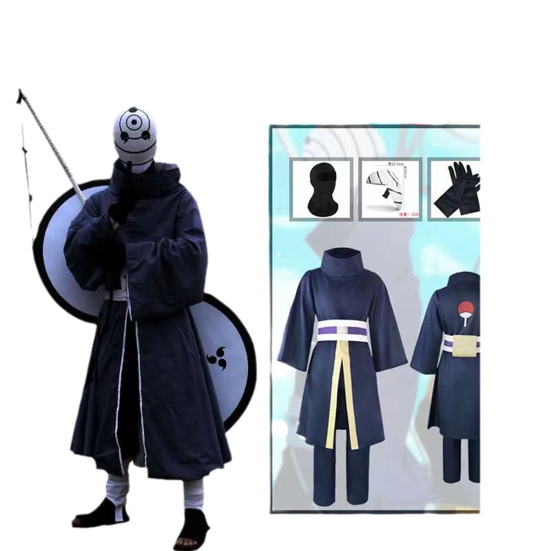 Anime Uchiha Obito Cosplay Cos - Men'S Kimono Accessories recension och pris
