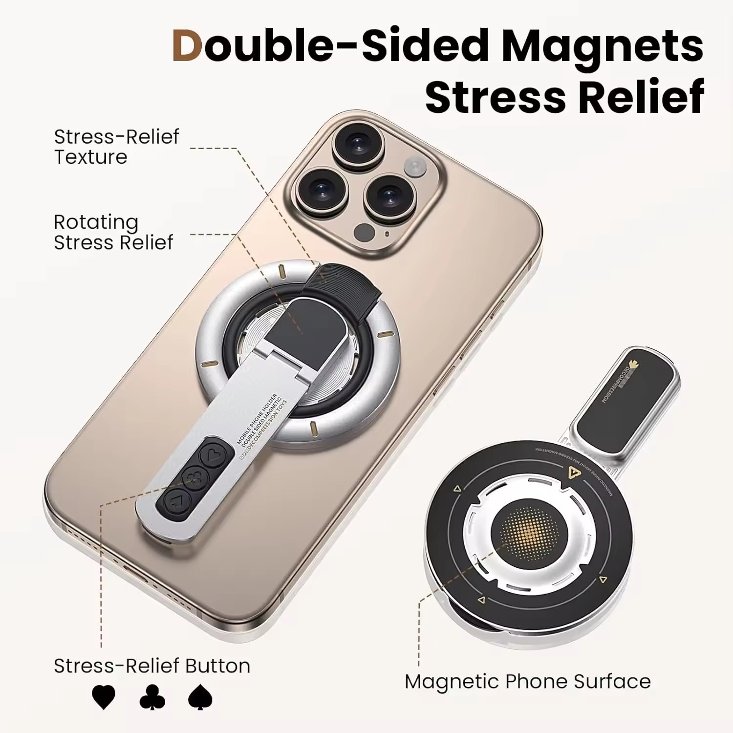 Double Sided Magnetic Finger R - Young Men'S Accessories recension och pris