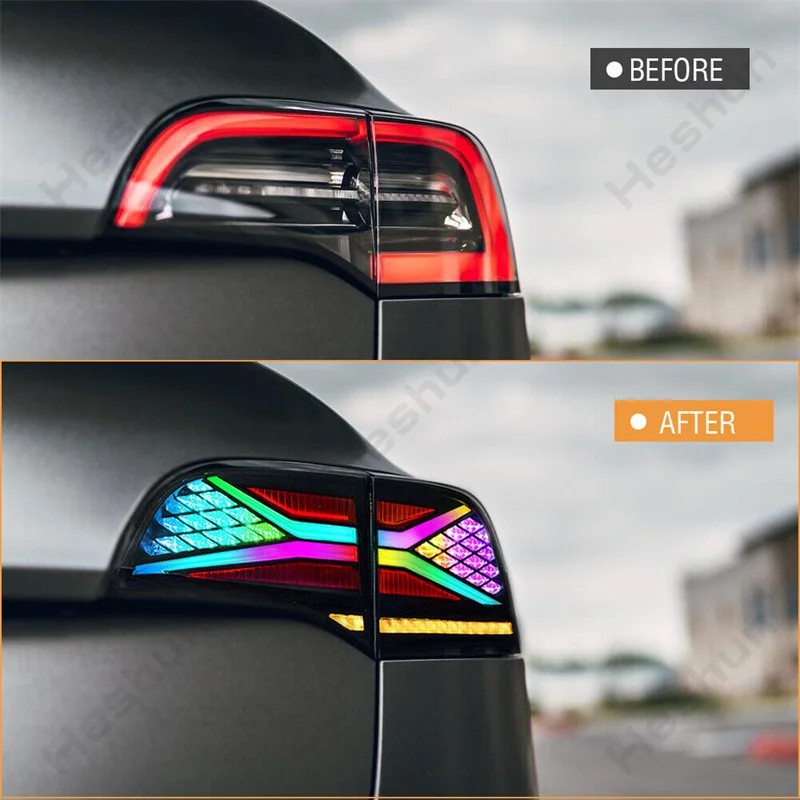 Car Accessories RGB LED Tail L - X Men Accessories recension och pris