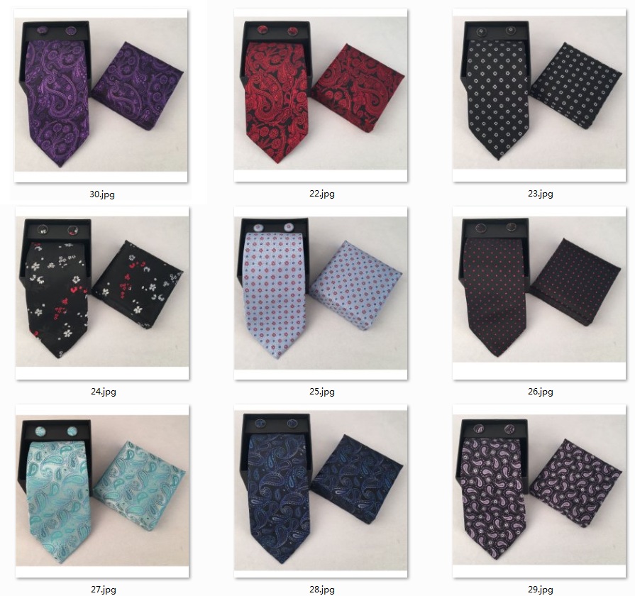 Casual Men's Neck Tie Handkerc - Neck Tie Set Box recension och pris