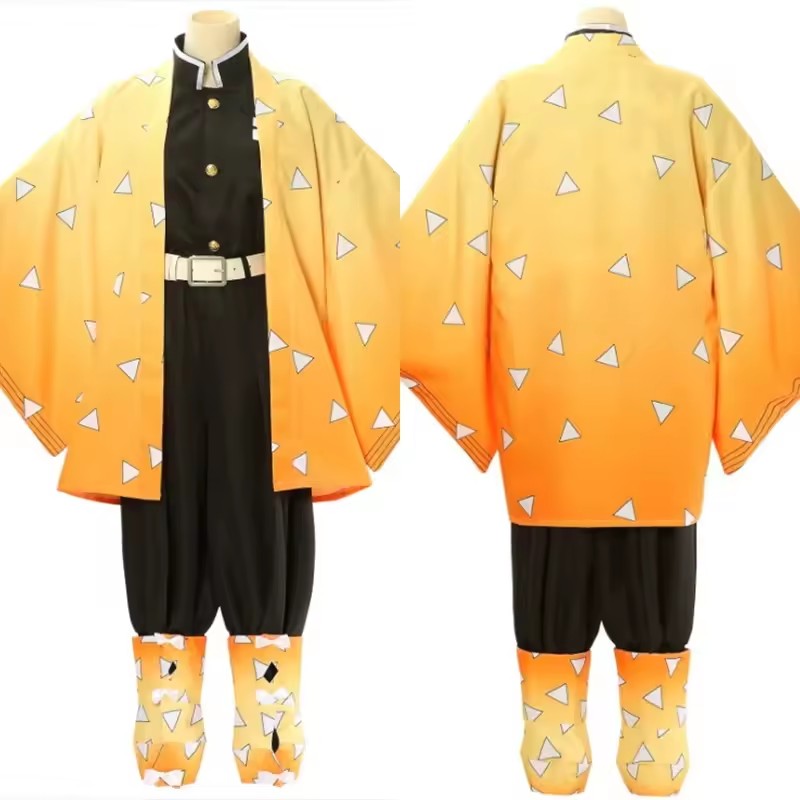Anime Agatsuma Zenitsu Cosplay - Men'S Kimono Accessories recension och pris