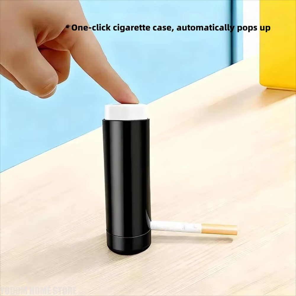 Automatic Pop-Up Cigarette Cas - Men Accessories Gadgets recension och pris