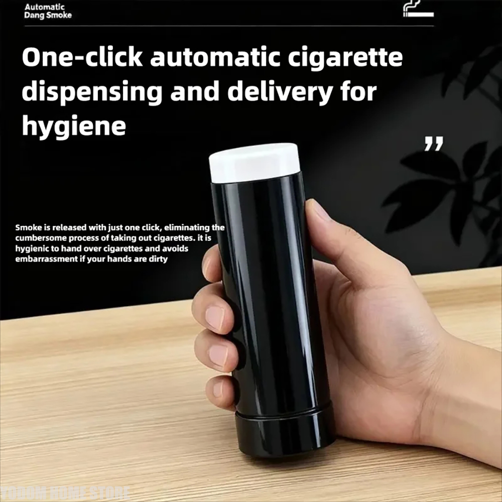 Automatic Pop-Up Cigarette Cas - Men Accessories Gadgets recension och pris