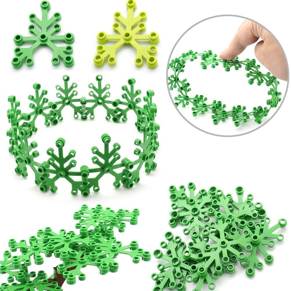 30pcs 6 x 5 Leaves Block Flowe - X Men Accessories recension och pris