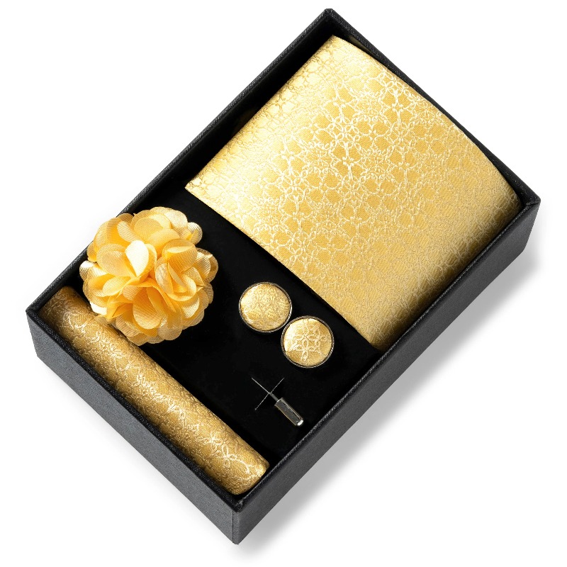 Luxury and Fashionable Men's T - Neck Tie Set Box recension och pris