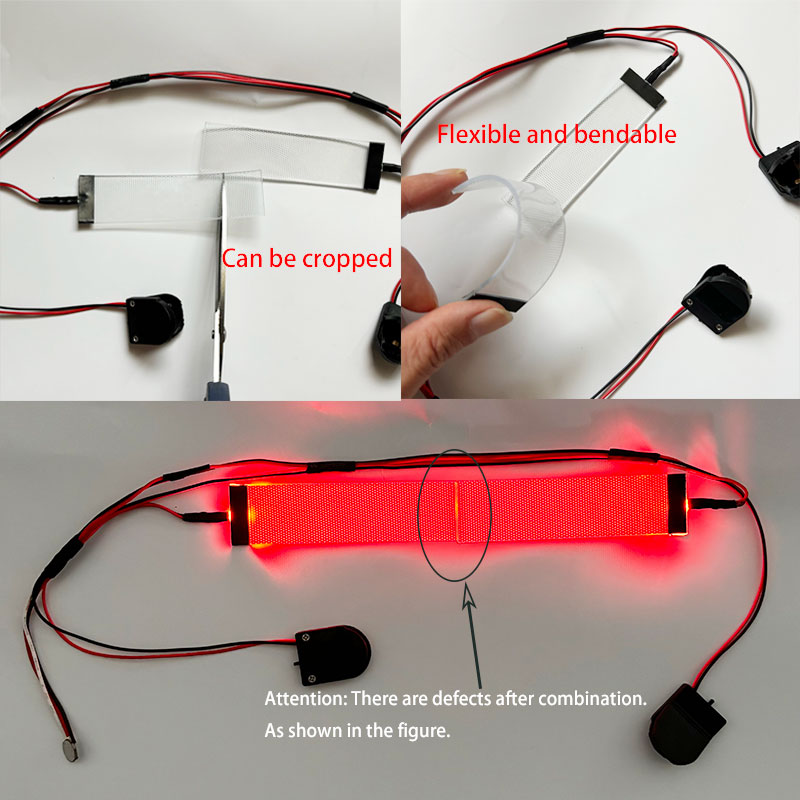 Red Flexible Bendable DIY LED  - X Men Accessories recension och pris