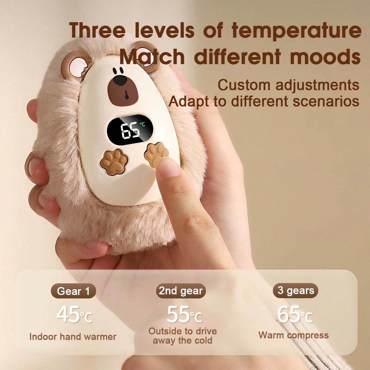 Mini Plush Pet Reusable Hand W - Men'S Accessories Essentials recension och pris
