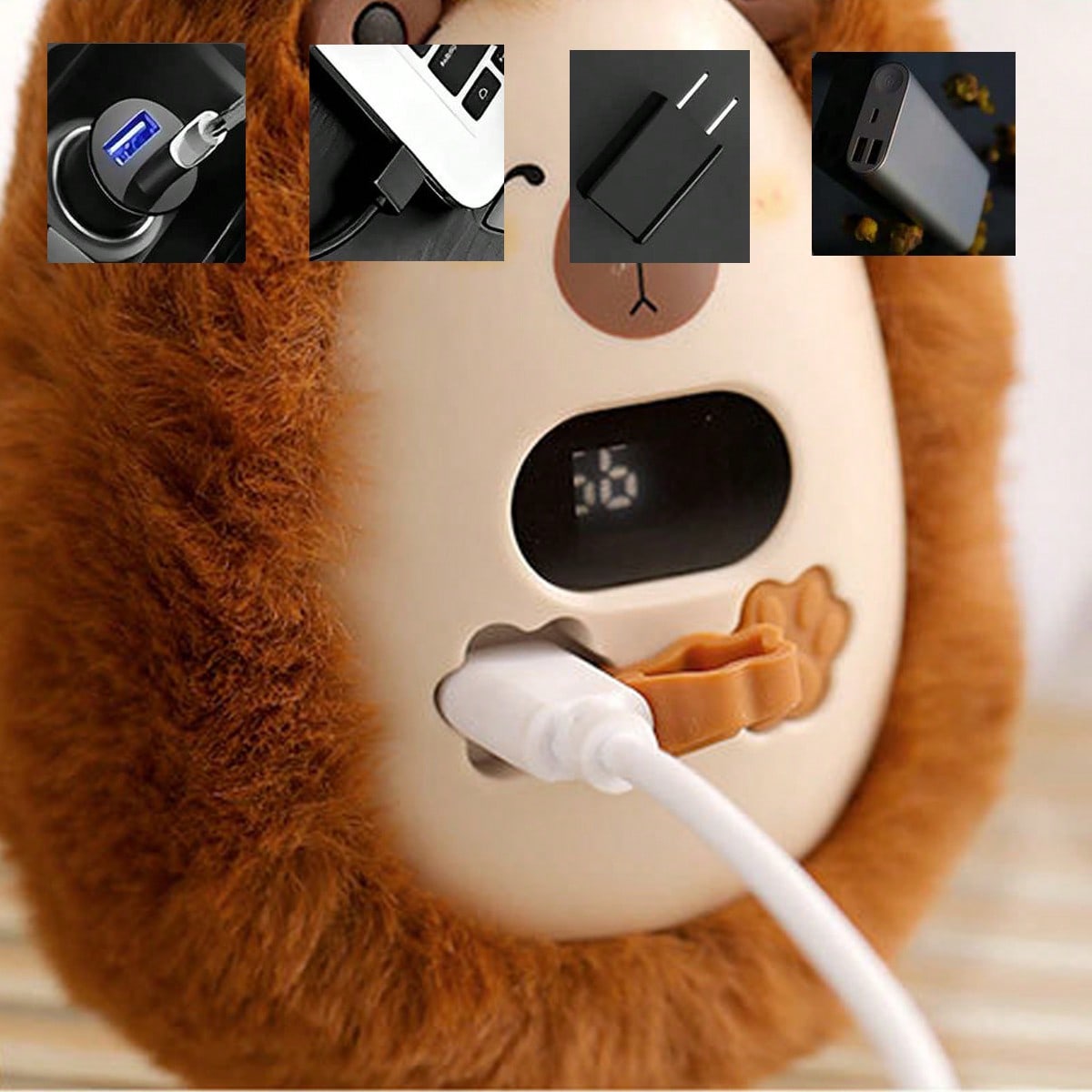 Mini Plush Pet Reusable Hand W - Men'S Accessories Essentials recension och pris