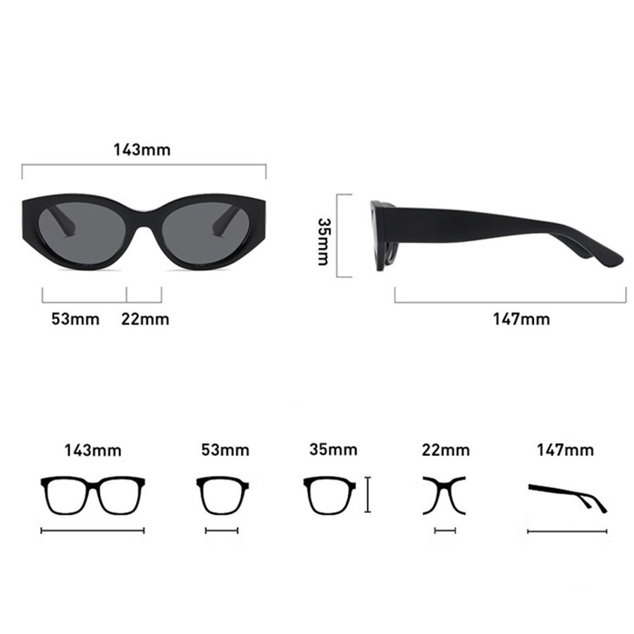 Women Men Classic Cat-Eye Pola - Men'S Accessories Designer recension och pris