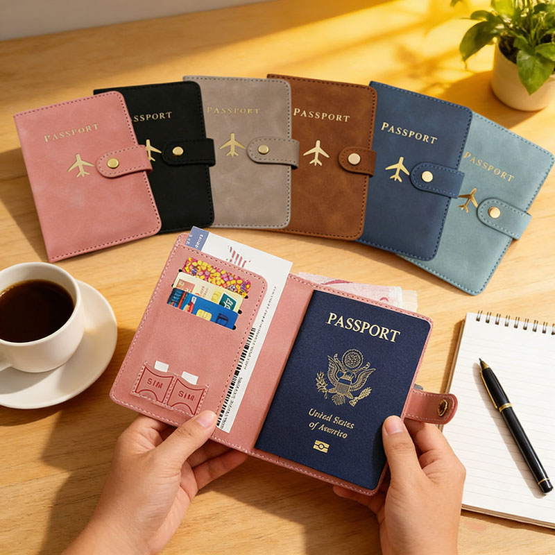 Leather Passport Holder Covers - Men'S Accessories Essentials recension och pris