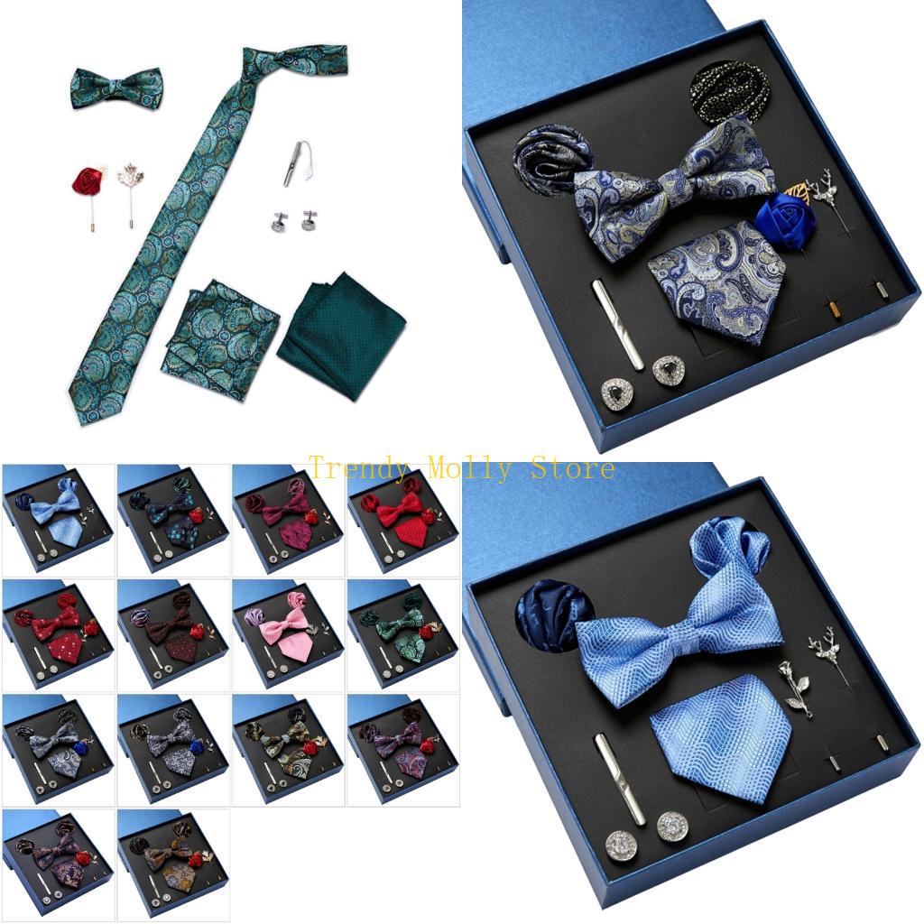 N5KB Men's Necktie and Accesso - Neck Tie Set Box recension och pris