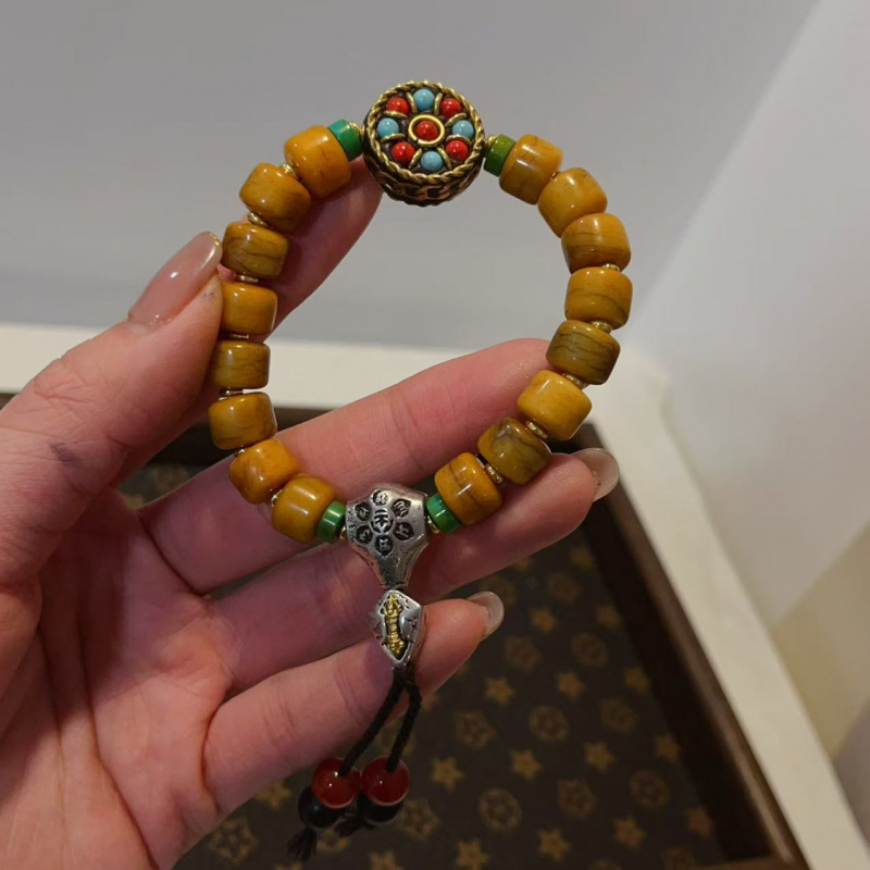 Yak Bone Matching Nepal Bracel - Men Accessories Nepal recension och pris