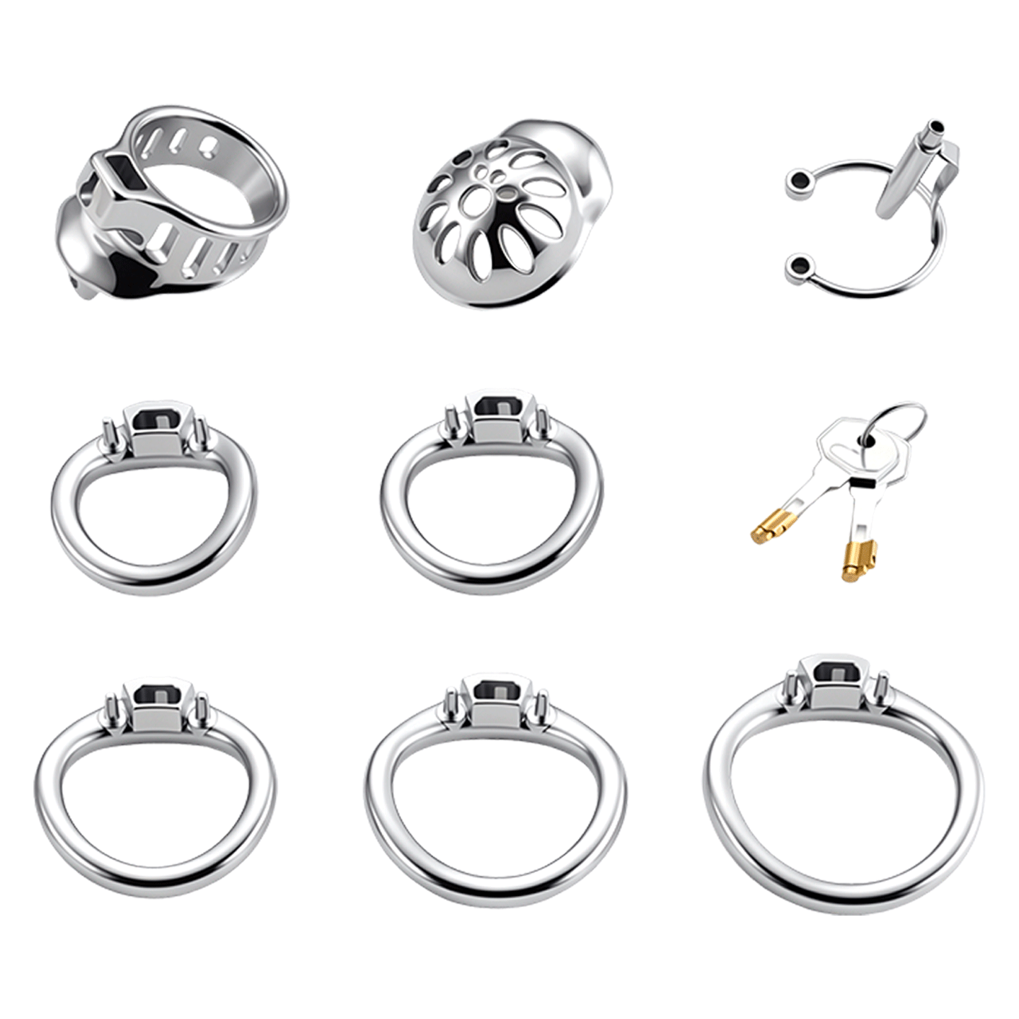 Male Chastity Cage with Lock a - Young Men'S Accessories recension och pris