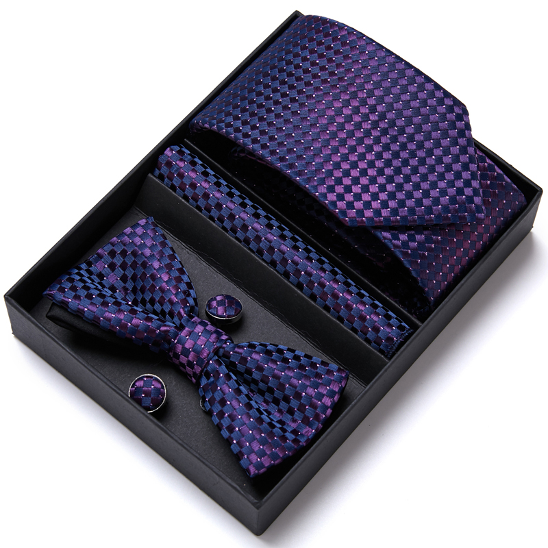 Tie For Men Formal Dress Tuxed - Neck Tie Set Box recension och pris
