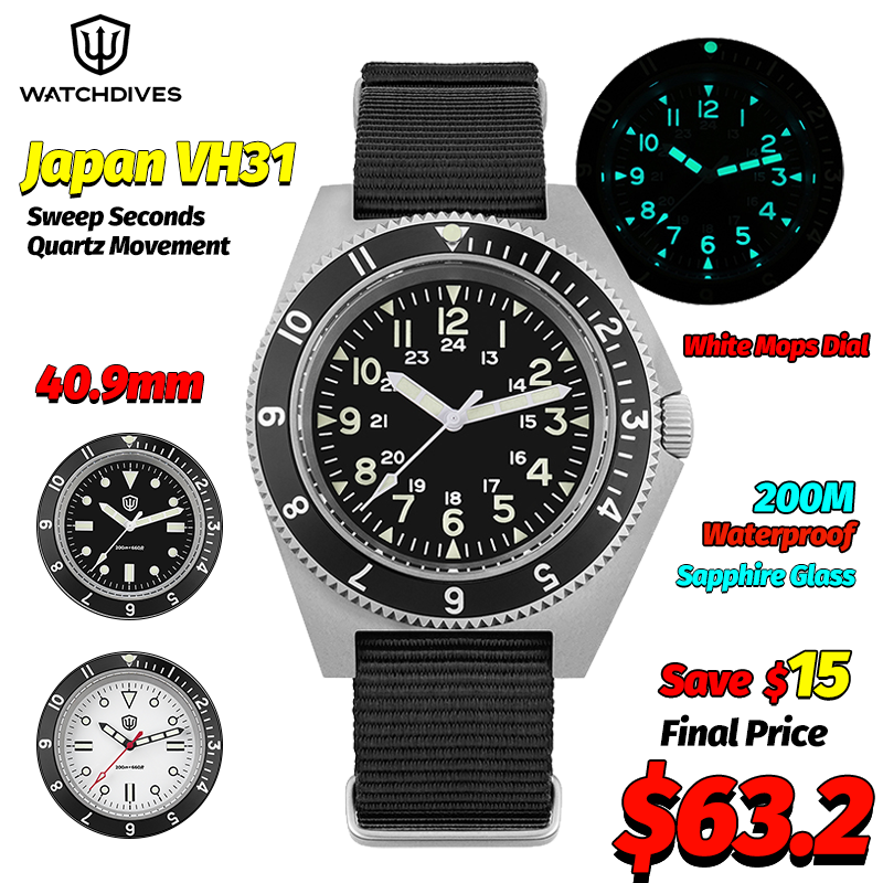 Watchdives WD1972 Quartz Watch - Young Men'S Accessories recension och pris