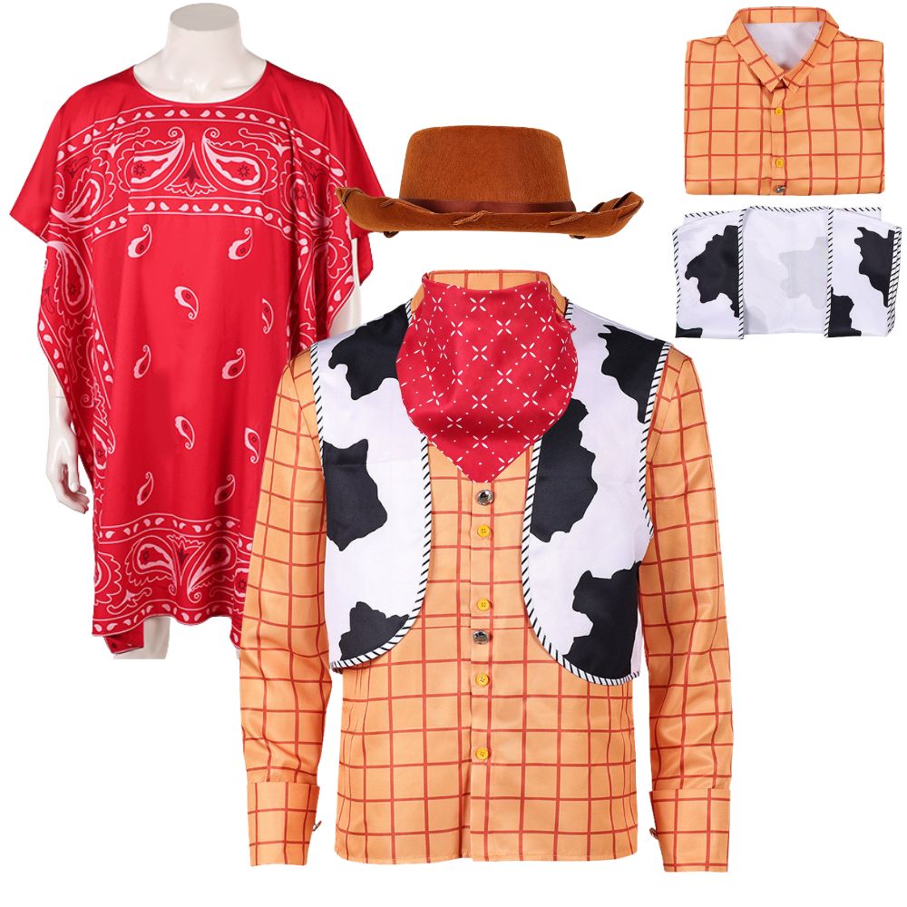 Woody Cosplay Costume Adult Me - Men'S Accessories Designer recension och pris