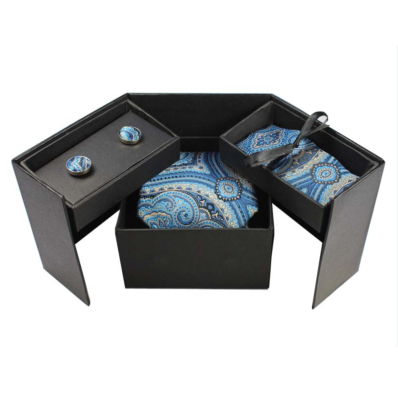 GUSLESON Tie Set Hanky Cufflin - Neck Tie Set Box recension och pris